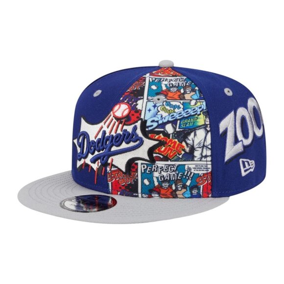 New Era Los Angeles Dodgers Diamond Hero Edition 9FIFTY Snapback Hat Cap Blue - Picture 3 of 8